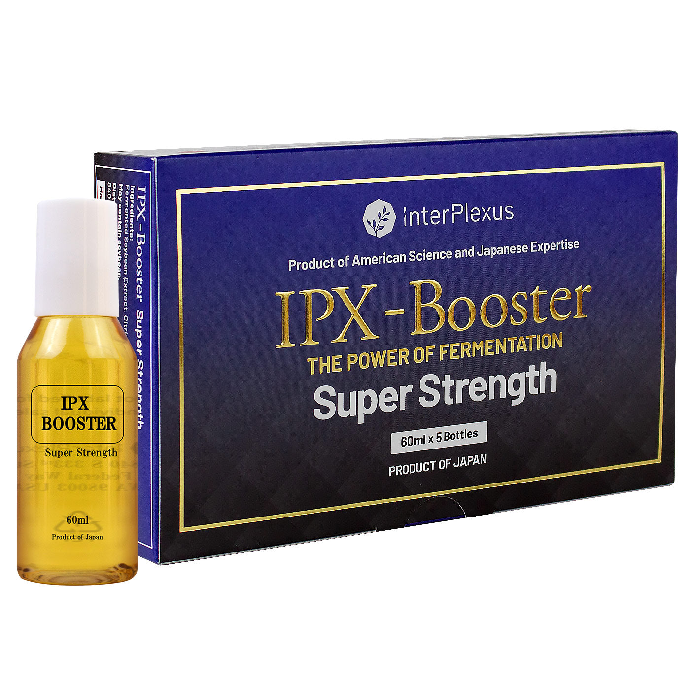 IPX Booster Super Strength Bottle and Box (30 Servings)