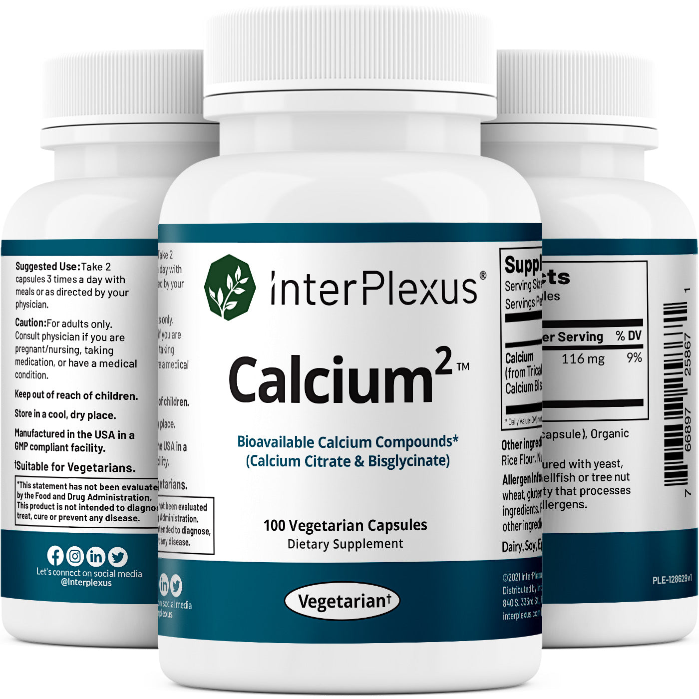 Calcium² | Bioavailable Calcium – InterPlexus